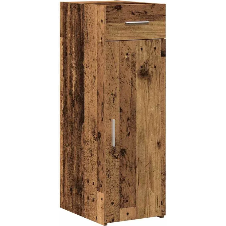 vidaXL Sideboard mit Schubladen Altholz 30 x 42,5 x 93 cm 868749 – Bild 2