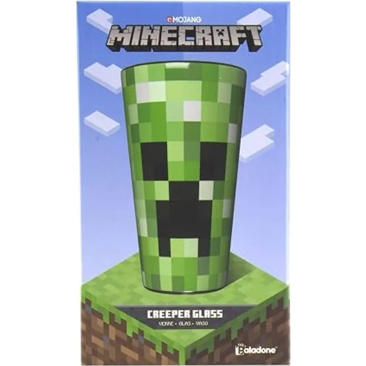 Paladone Tasse Minecraft Creeper Glas