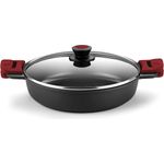 Kasserolle mit Glasabdeckung BRA Premiere A4105