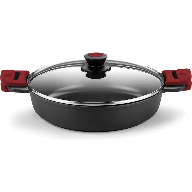 Kasserolle mit Glasabdeckung BRA Premiere A4105