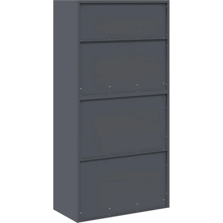 vidaXL Aufbewahrungsschrank 2 stk. Anthrazit 80 x 40 x 160 cm Stahl 3438731 – Bild 10