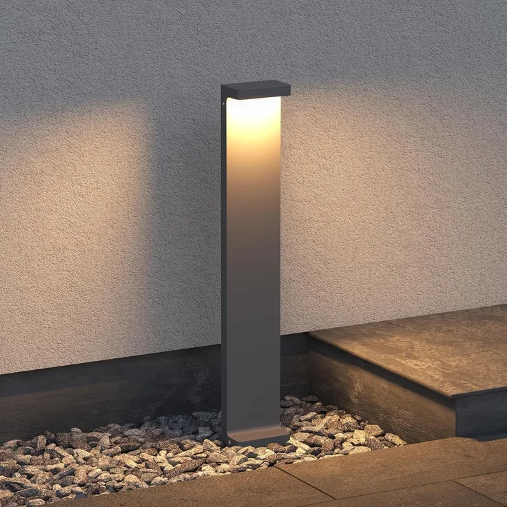 Mai & Mai LED Außen-Stehlampe LED Wegeleuchte IP65 Standleuchte für Außen 6W 3000K Gartenlampe