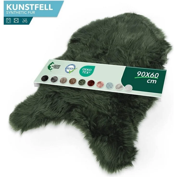Karat Fellteppich Kunstfell Nelly, Kuschelig – Bild 2