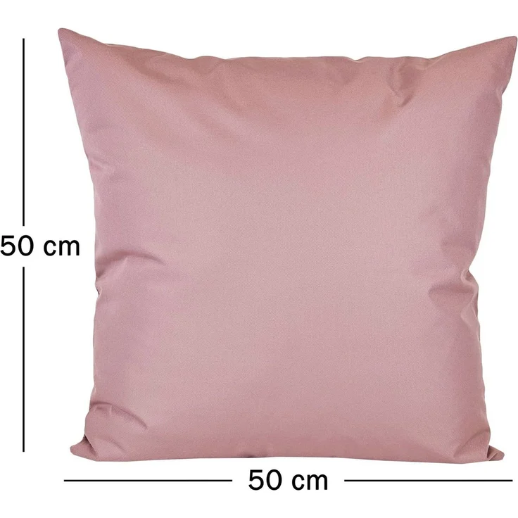 JACK Kissenbezüge 2er Set 50x50cm Outdoor Wasserfest, (2 Stück), 2x Kissenhülle, strapazierfähig, wasserabweisend, Innen & Außen – Bild 4