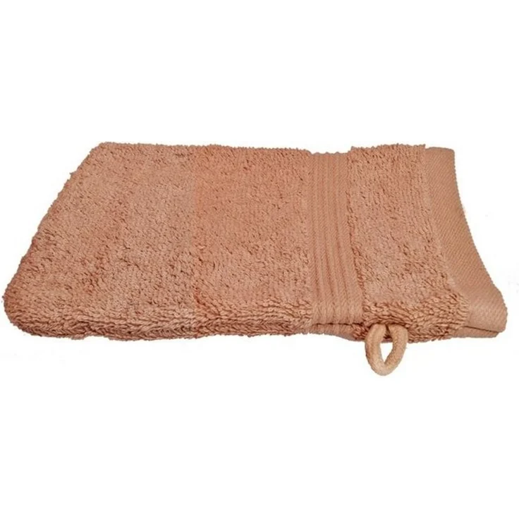 Julie Julsen Handtücher 1-Handtücher-Pastell Braun-Waschhandschuh 15 x 21 cm, Baumwolle (1-St) – Bild 1