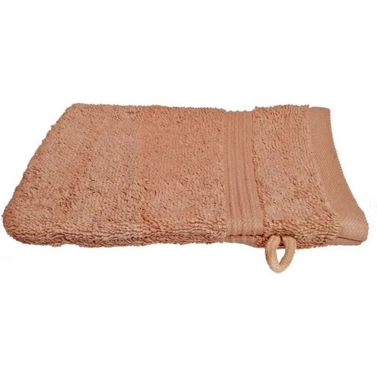 Julie Julsen Handtücher 1-Handtücher-Pastell Braun-Waschhandschuh 15 x 21 cm, Baumwolle (1-St)