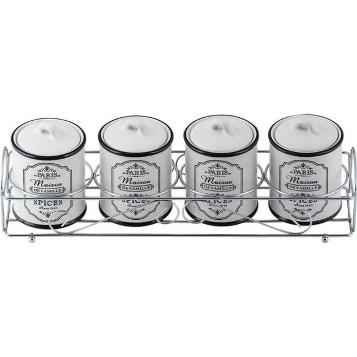 Maestro Maestro 4er-Set Gewürzbehälter MR2003004CS