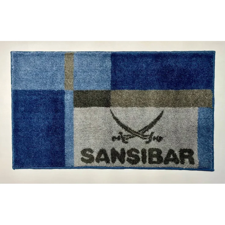 Sansibar Sylt Badematte Sansibar Badteppich CLIFF, Hoch-Flor 20 mm, schnell trocknend, strapazierfähig, fußbodenheizungsgeeignet, Polyacryl, rutschhemmend beschichtet, fußbodenheizungsgeeignet – Bild 4