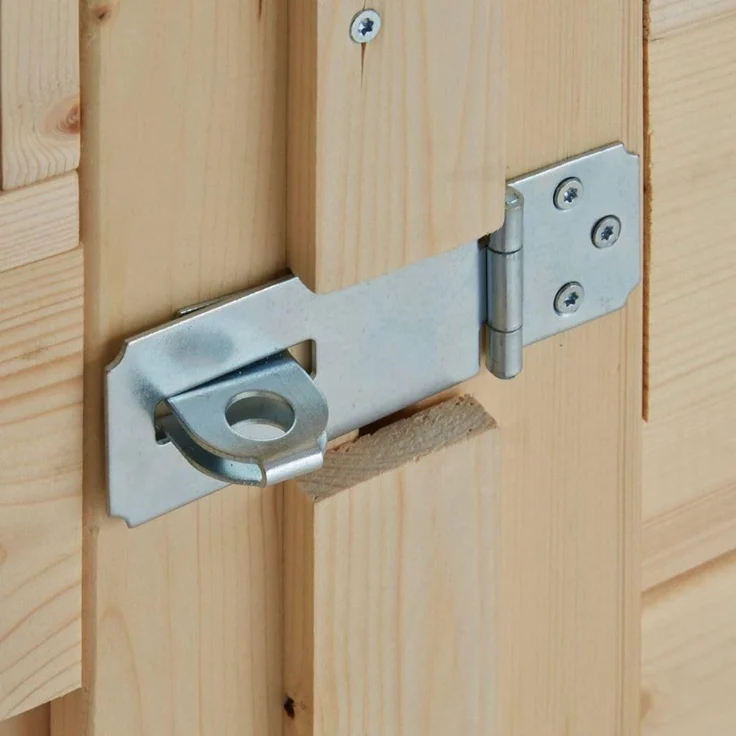 Alpholz Gerätehaus Osterbek Gerätehaus aus Holz Geräteschrank mit 14 mm Wandstärke Gartenhaus mit Montagematerial – Bild 7