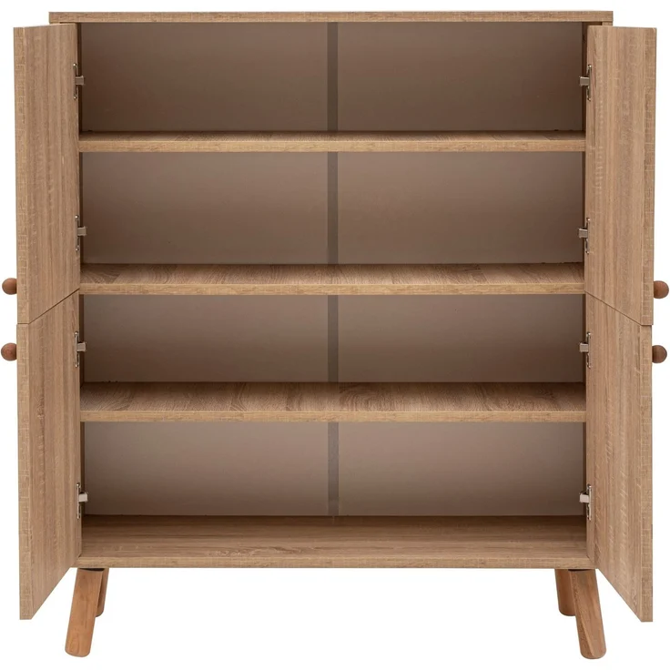 Skye Decor 'Multilüx Saka' Mehrzweckschrank, Sonoma / Grün, 95 x 111 x 36 cm – Bild 7