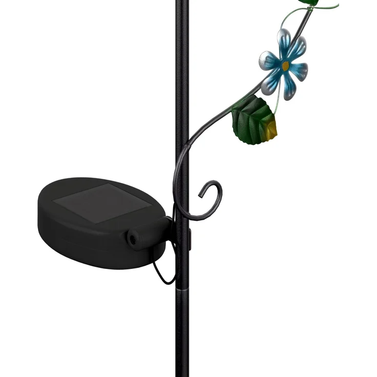 Ambia Garden 'BASIC' Solarleuchte, Glas multicolour, 21.5 x 82 x 15.2 cm, mit Schalter – Bild 5
