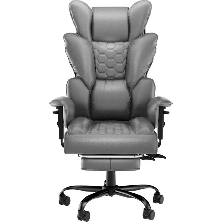 FIVMEN Bürostuhl Ergonomischer mit hoher Rückenlehne Chefsessel Chefdrehstuhl, Drehstuhl mit gepolsterten Armlehnen für Zuhause und Büro – Bild 5