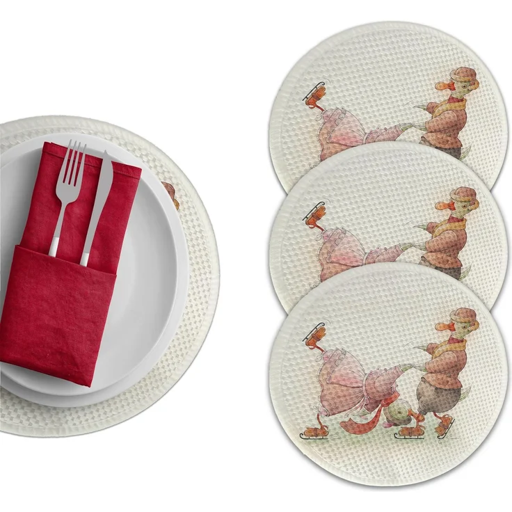 Hermia Concept '3501Supla' Tischset, Mehrfarbig, Ø 37 cm – Bild 1