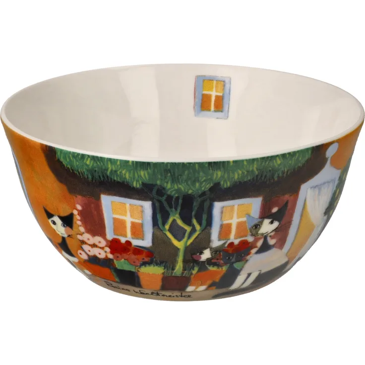 Goebel Schale Rosina Wachtmeister - Una bellissima giornata, Fine Bone China, Bunt, 15 cm, 66861181