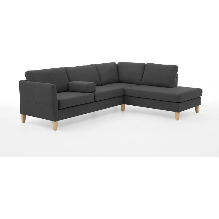 Atlantic Home Collection Ecksofa mit Ottomane rechts – Bild 1