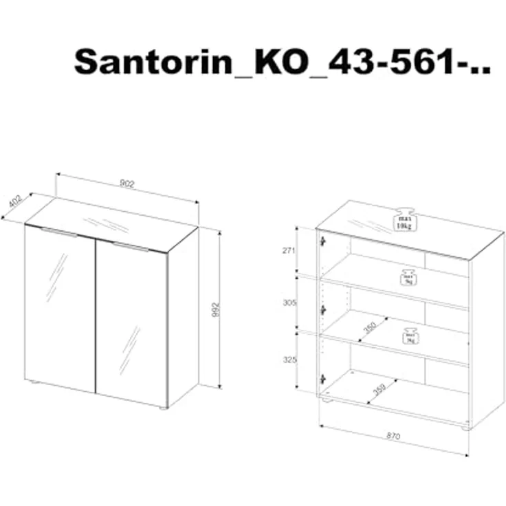 Kommode SANTORIN – Bild 3