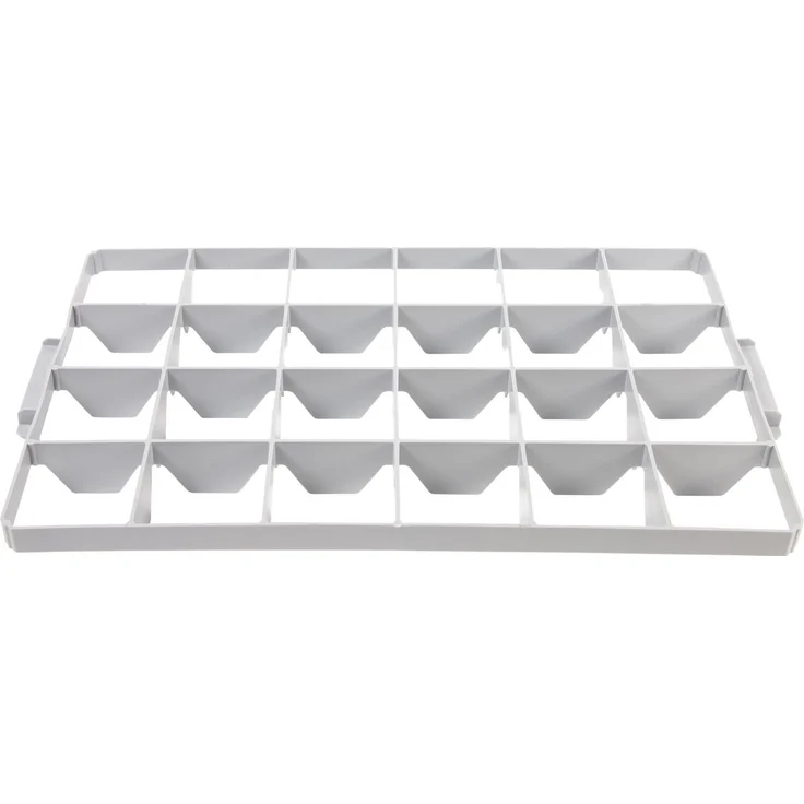 Surplus Systems Gläsereinsatz für Eurobox 60 x 40 cm 24 Fächer, 2-teilig – Bild 2