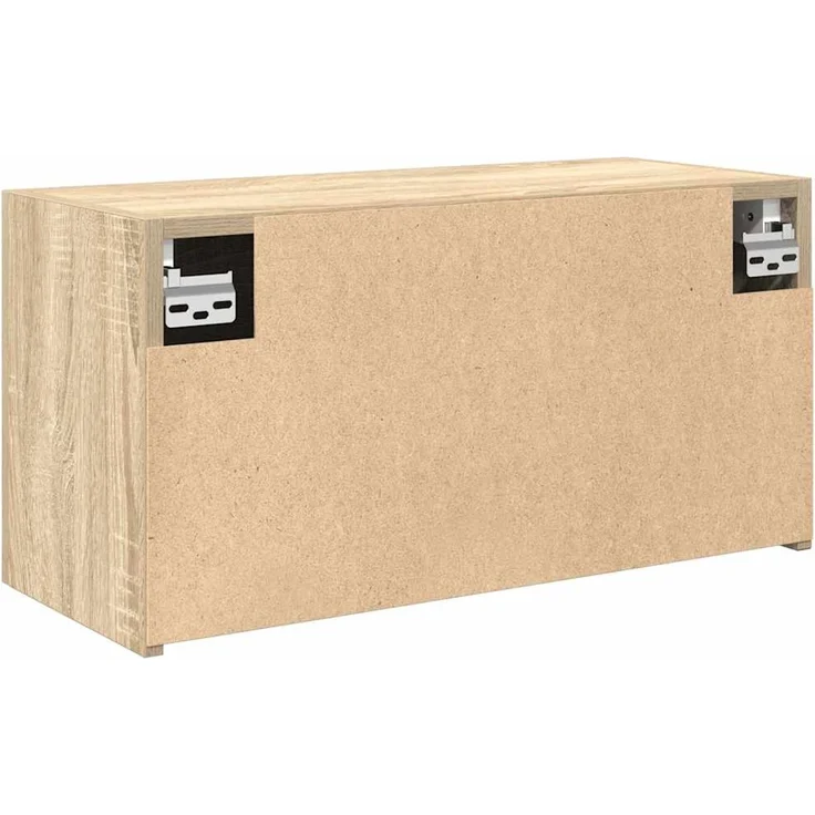 vidaXL Bad-Wandschrank Sonoma-Eiche 60x25x30 cm Holzwerkstoff 860060 – Bild 7