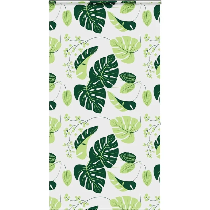 vidaXL Duschrollo mit Kassette 120x240 cm Stoffbreite 116 cm 4014970 – Bild 1