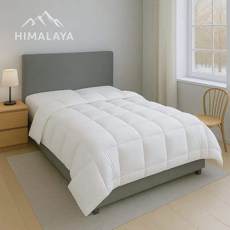 TRAUMSCHLAF Daunenbettdecke Himalaya, Füllung: 100% Daunen, Bezug: 100% Baumwolle, Daunendecke extra warm