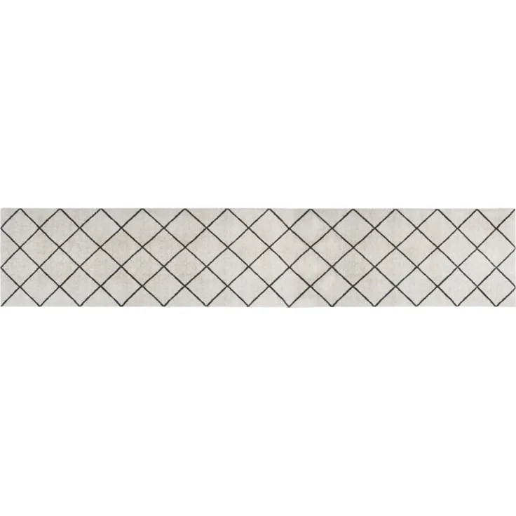 vidaXL Küchenteppich Waschbar Quadrat 60x300 cm Samt 136569 – Bild 2