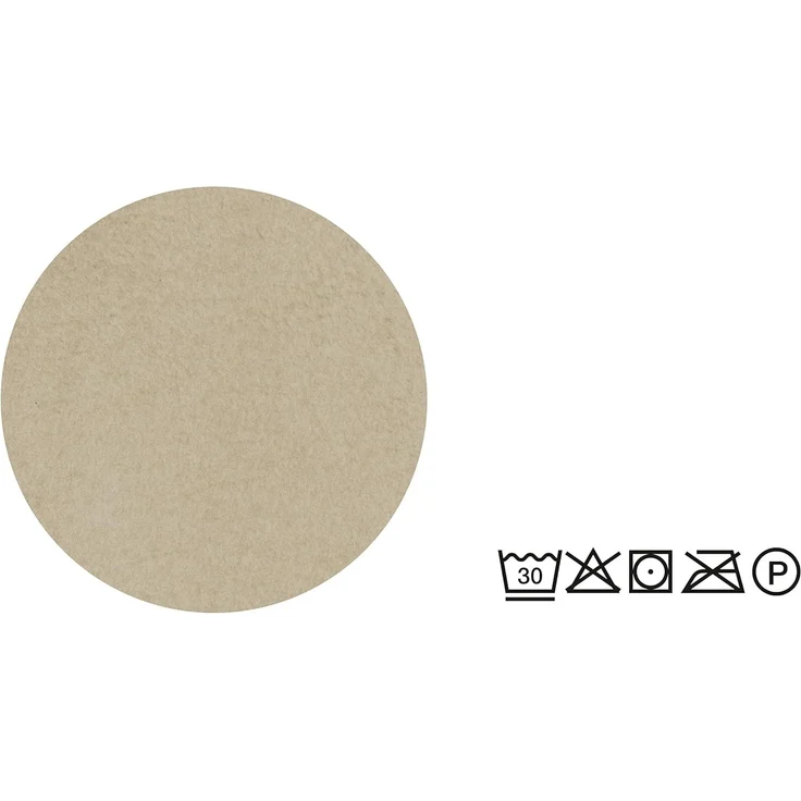 biberna Melange Wohndecke 1 x 150 x 200 cm UNI, kitt, 1 x 150 x 200 cm, kitt – Bild 5