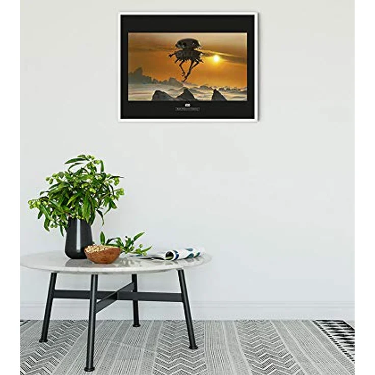 Komar Wandbild Star Wars Classic RMQ Hoth Probe Droid, Kunstdruck 50x40 cm, hochwertiger Druck auf fotorealistischem Premium-Posterpapier ohne Rahmen – Bild 2