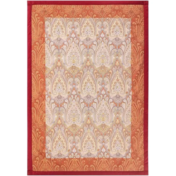 Plaid ISOLABELLA, Bassetti, aus Baumwolle mit Paisleymuster