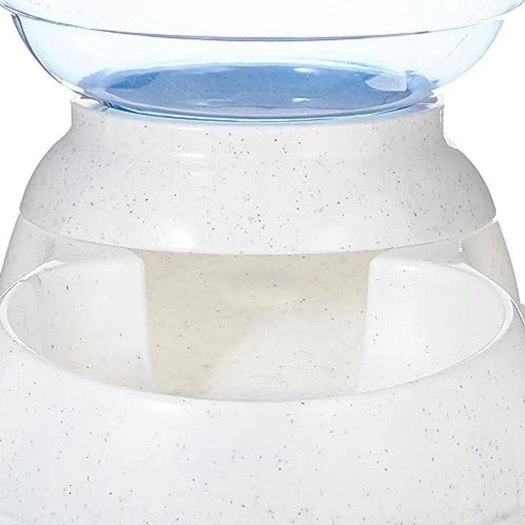 Futter- und Wasserspender für Haustiere, Futterstation, Größe S, Transparent – Bild 6