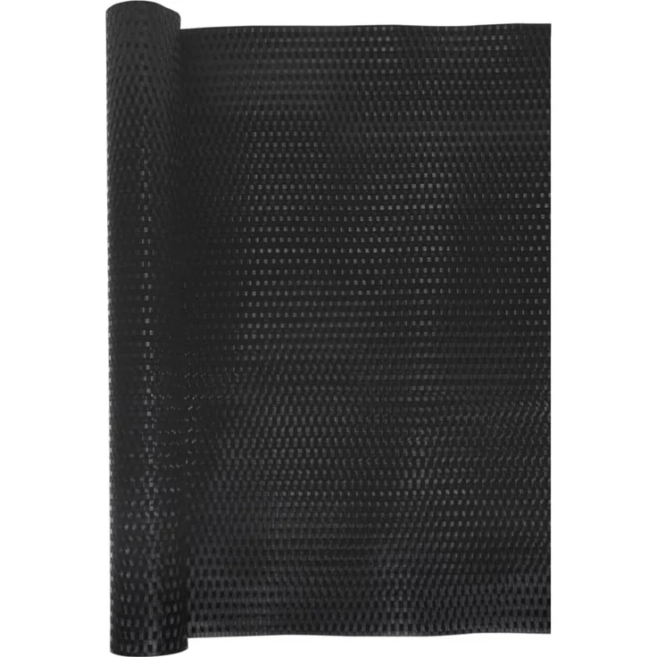 vidaXL Balkon-Sichtschutz Schwarz 300x90 cm Poly Rattan 156296 – Bild 3
