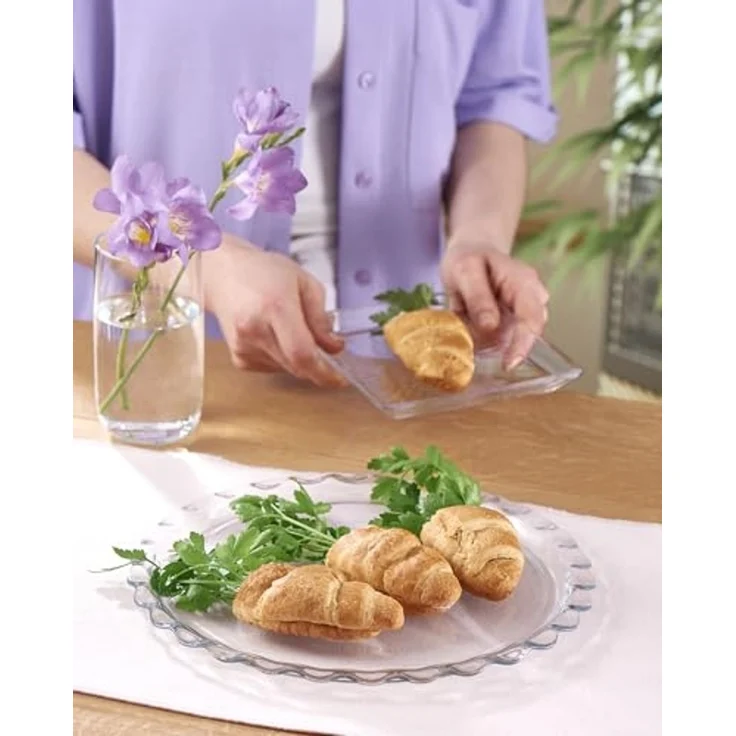Pasabahce Petite Patisserie Servierteller - ø26,5 cm aus hochwertigem Glas – Bild 2
