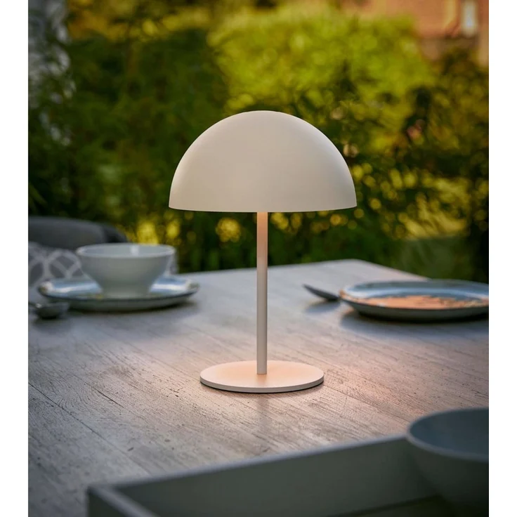 Northpoint LED Tischleuchte LED Metall Tischlampe Akku USB-C Touchschalter Outdoor – Bild 3