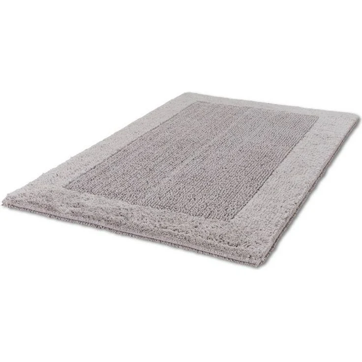 SCHÖNER WOHNEN-Kollektion Badematte Bahamas Bordüre, Höhe 30 mm, fußbodenheizungsgeeignet, Baumwolle, rechteckig, beidseitig verwendbar – Bild 4