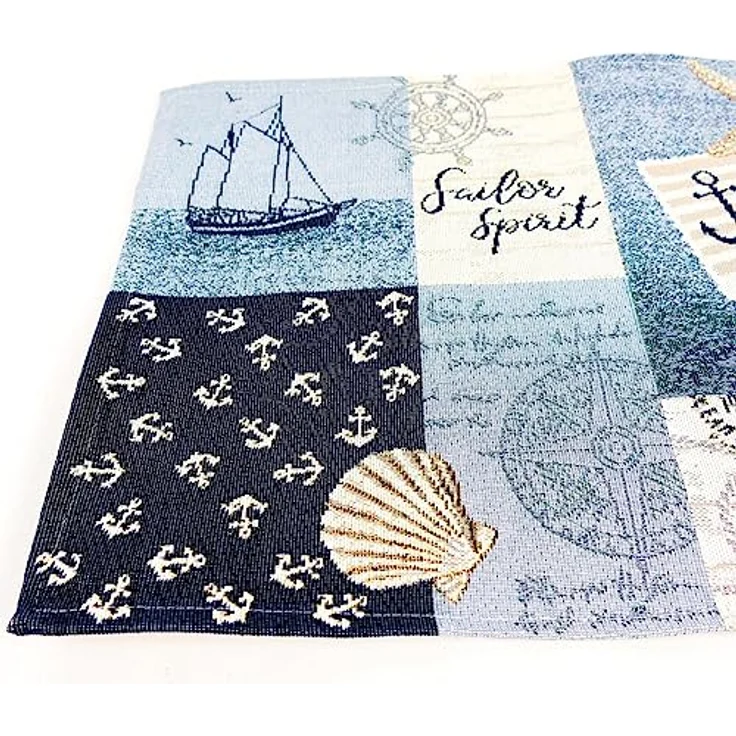 sander table + home Platzset Tischset Sailor Patch 32 x 48 cm – Bild 5