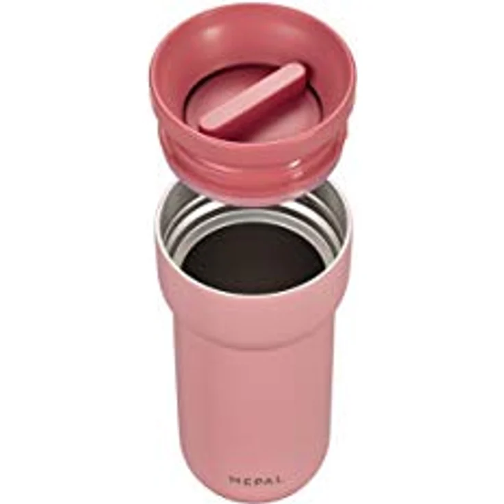 Mepal 'Thermo-Range Ellipse' Thermobecher, Edelstahl, nordic pink, 375 ml – Bild 3