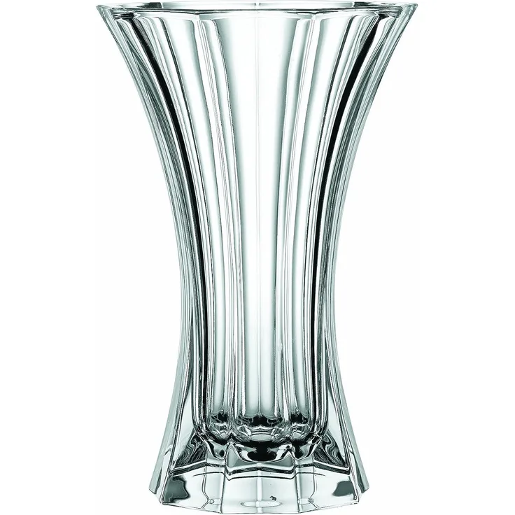Nachtmann hochwertige Vase Saphir, Kristallglas, 30 cm, Made in Germany, 80498