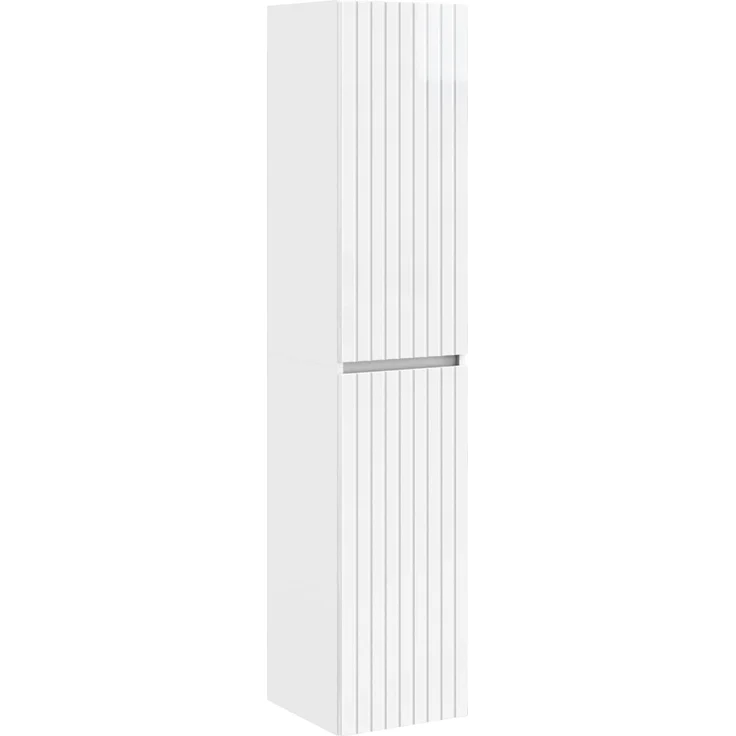 vidaXL Badezimmerschrank-Set 3 stk. Hochglanz Weiß 33 x 34,5 x 160 cm 3406087 – Bild 6