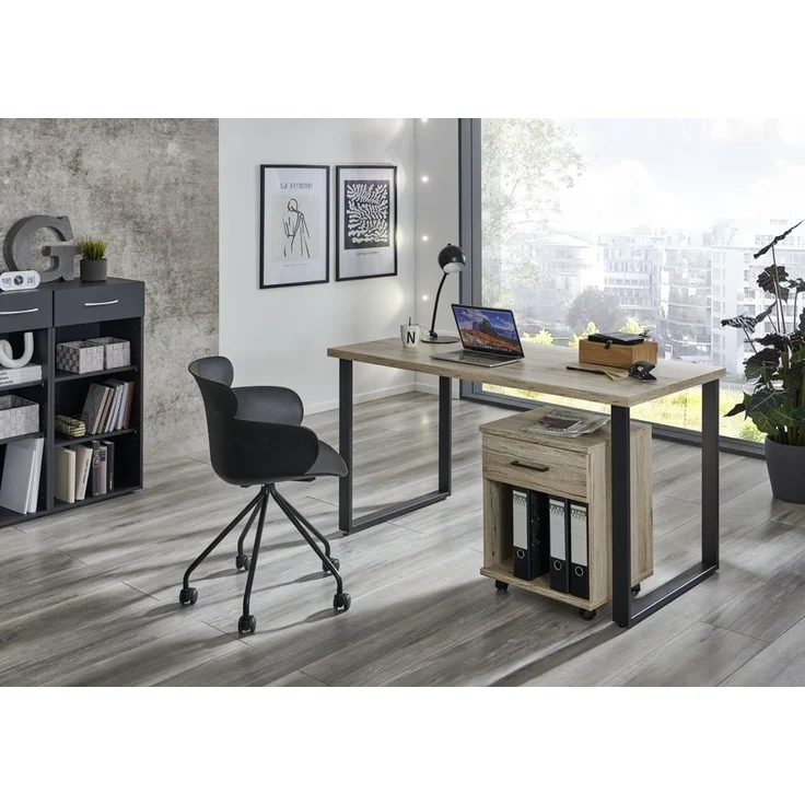 Home Desk Rollcontainer braun – Bild 2