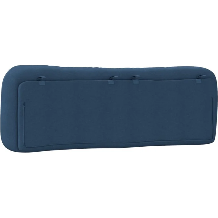 vidaXL Kopfteil-Kissen Blau 160 cm Stoff – Bild 8