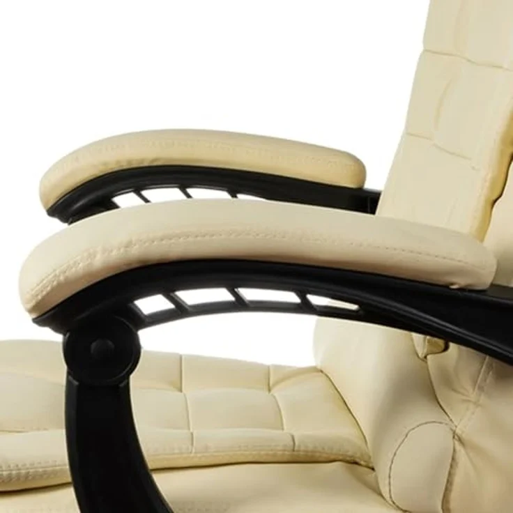 MALATEC Bürostuhl Ergonomischer Bürostuhl Fußstütze Drehsessel Drehstuhl Chefsessel – Bild 7