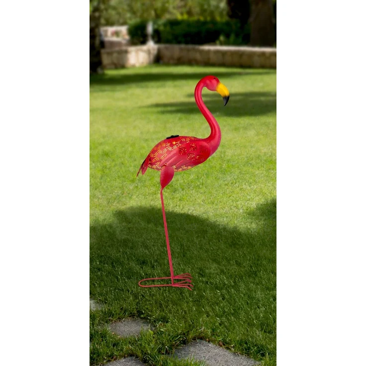 Ambia Garden Solarleuchte, Metall pink, 81 cm, mit Schalter – Bild 2
