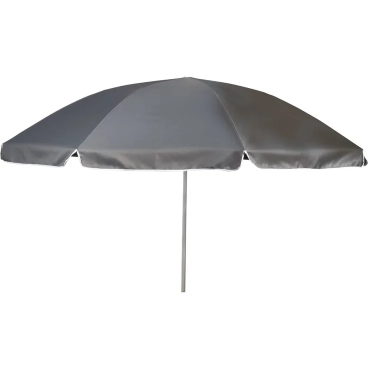 Bo-Camp Sonnenschirm 165 cm Grau 428667