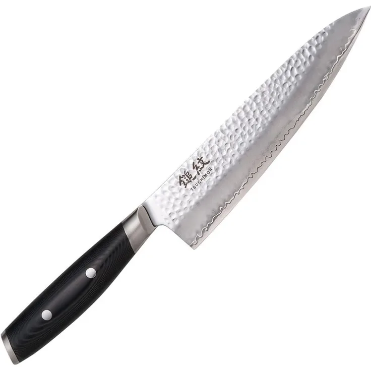 Yaxell Tsuchimon Kochmesser 20 cm Hammerschlag