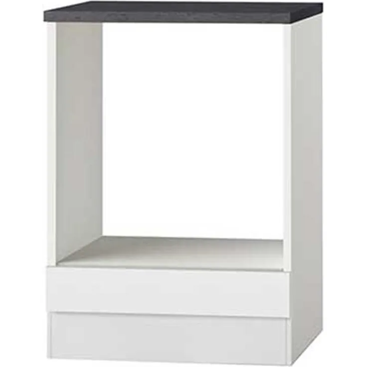 Herdumbauschrank Optimal / Opti-Kult, Holzwerkstoff, Weiß, 60 x 85 x 60 cm