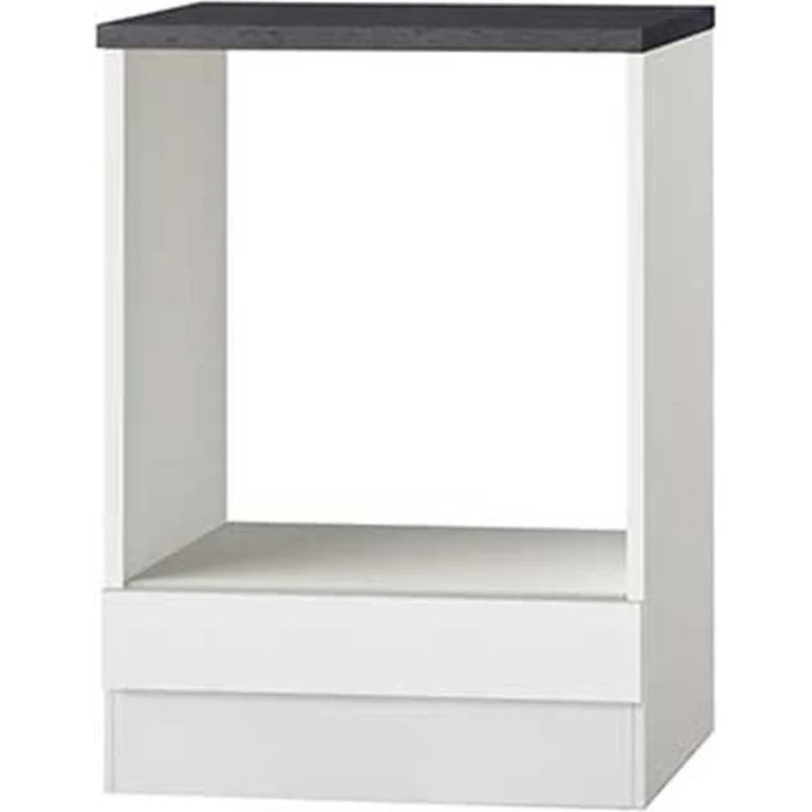 Herdumbauschrank Optimal / Opti-Kult, Holzwerkstoff, Weiß, 60 x 85 x 60 cm