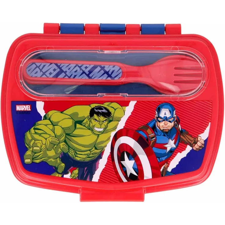 Stor Avengers Comic Heroes Lunchset 3-teilig