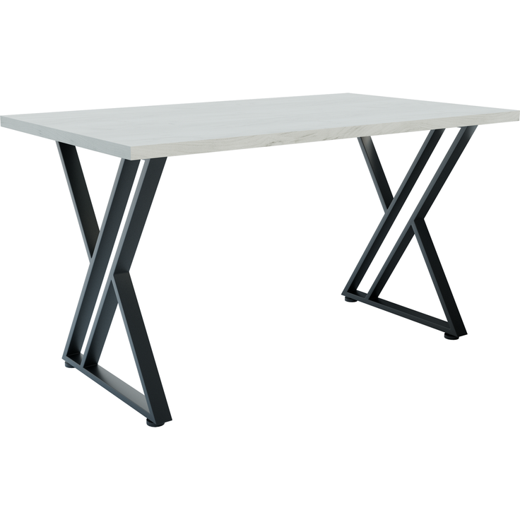 Shefa Esstisch New York 120 cm - Craft Eiche Weiß - Modernes Design – Bild 2