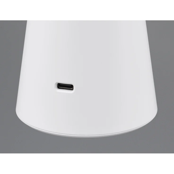 TRIO Leuchten LED Tischleuchte TORREZ, Dimmfunktion, USB-Ladefunktion, LED fest integriert, warmweiß - kaltweiß, in-Outdoor Akku Tischlampe mit USB-C, dimmbar, Lichtfarbe einstellbar – Bild 8
