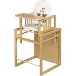 Best For Kids Kombihochstuhl Victoria - leicht umbaubar zur Stuhl-Tisch-Kombination