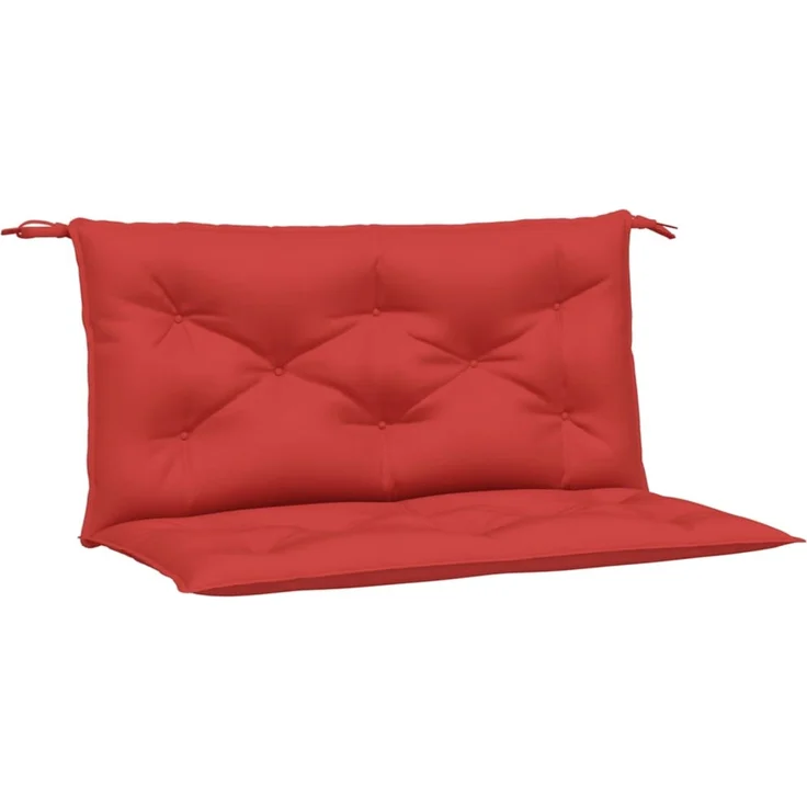 vidaXL Gartenbank-Auflagen 2 Stk. Rot 100x50x7 cm Oxford-Gewebe 361665 – Bild 1